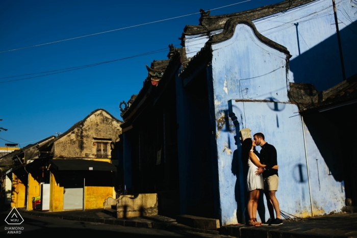 Photo by: <a href="https://www.wpja.com/photos/diamond-award-top-wedding-engagement-photographer/2424546">Trung Dinh - Da Nang Da Nang Urban Pre-wedding photoshoot of a couple in Hoi An Vietnam