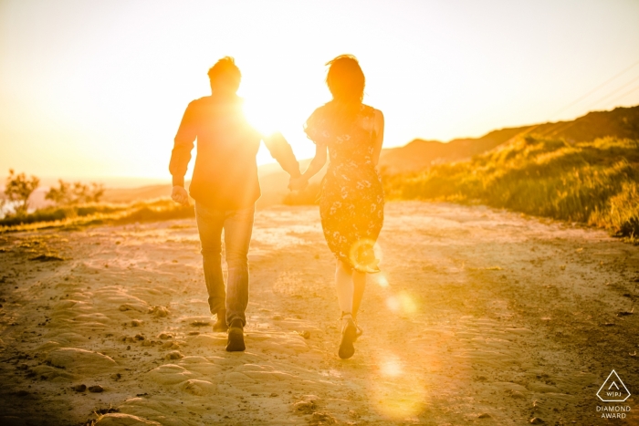 Fotograf vor der Hochzeit in Malibu – Verlobungssitzung in Malibu