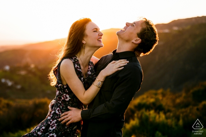 Fotograf aus Malibu – Verlobungsshooting am Strand