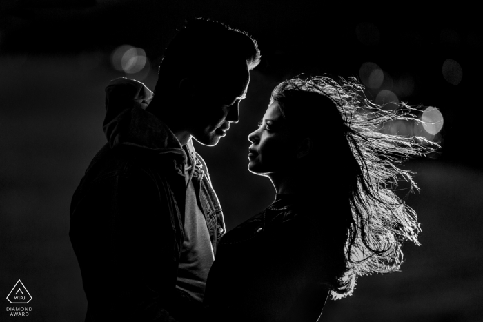 Photo by: <a href="https://www.wpja.com/photos/diamond-award-top-wedding-engagement-photographer/2425581">Tanya Parada - Los Angeles California Windy Engagement Session - Santa Monica Wedding Photographer