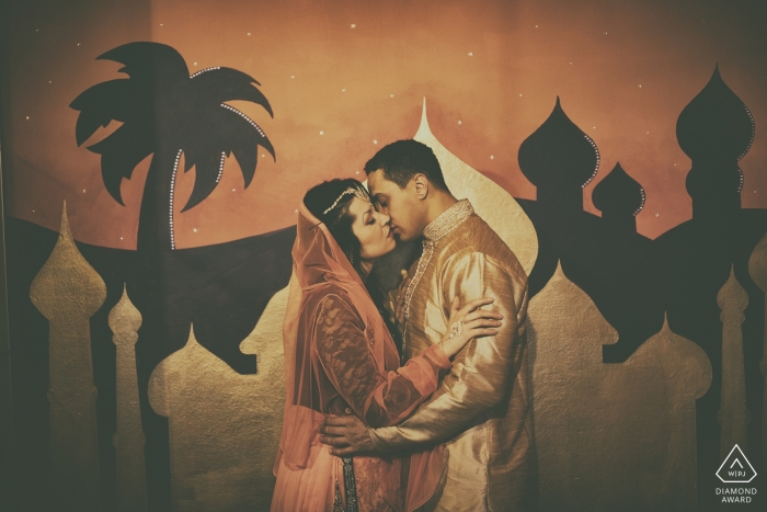 Photo by: <a href="https://www.wpja.com/photos/diamond-award-top-wedding-engagement-photographer/2426106">Matteo Originale - Bolano La Spezia Painted Couple Love - La Spezia PreWedding Portrait Photographer