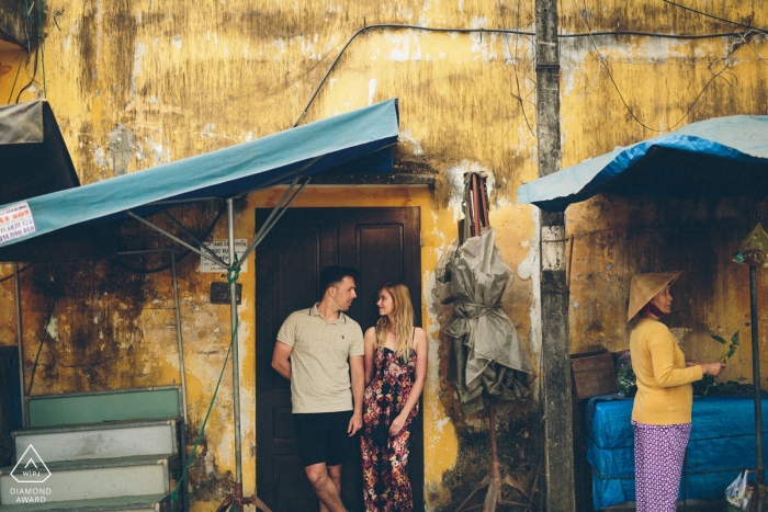 Photo by: <a href="https://www.wpja.com/photos/diamond-award-top-wedding-engagement-photographer/2428026">Tam Nguyen - Hoi An Vietnam Couple Portraits - This photo was taken at Hoi An