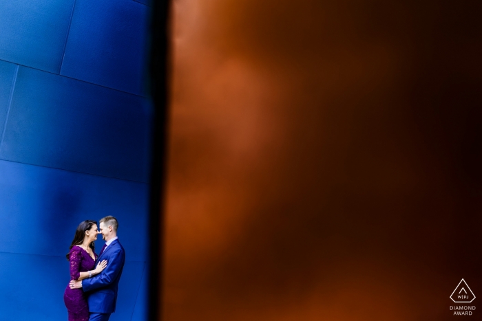 Photo by: <a href="https://www.wpja.com/photos/diamond-award-top-wedding-engagement-photographer/2441636">Carsten Schertzer - Oxnard California Los Angeles California pre-wedding portraits - Walt Disney Hall Engagement Session