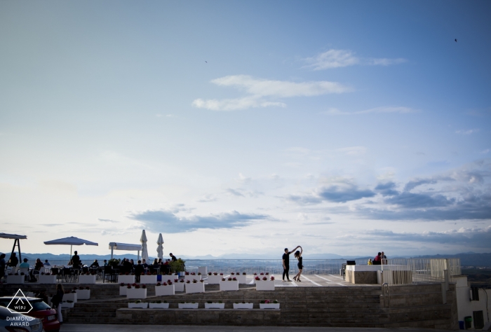 Photo by: <a href="https://www.wpja.com/photos/diamond-award-top-wedding-engagement-photographer/2445061">Eduardo Blanco - Águilas Murcia Mojacar Spain pre-wedding engagement photo shoot - dancing under the Sky in Mojacar