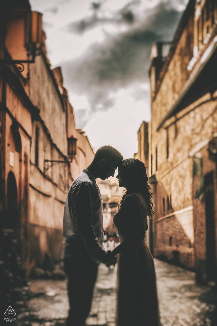 Marrakech, Morocco engagement portraits - Marrakech pre wedding session. Sunset after the rain Marrakech, Morocco engagement portraits - Marrakech pre wedding session. Sunset after the rain