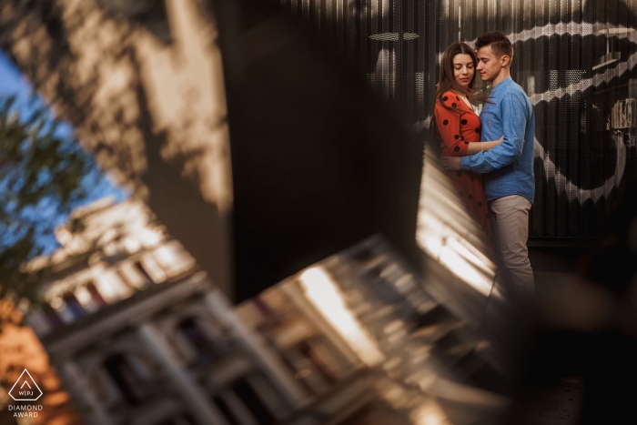 Séance de portrait avant le mariage à Barcelone