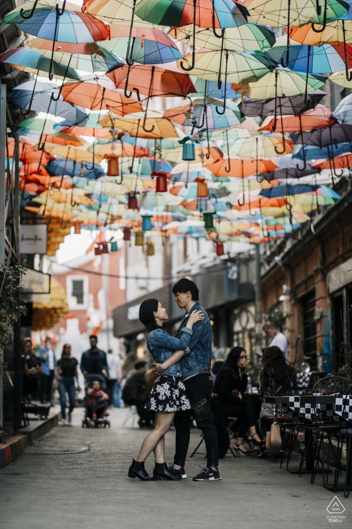 Photo by: <a href="https://www.wpja.com/photos/diamond-award-top-wedding-engagement-photographer/2463966">Goktug Ozcan - Adapazari Sakarya İstanbul, Turkey Engagement Photographer - On the road with umbrella