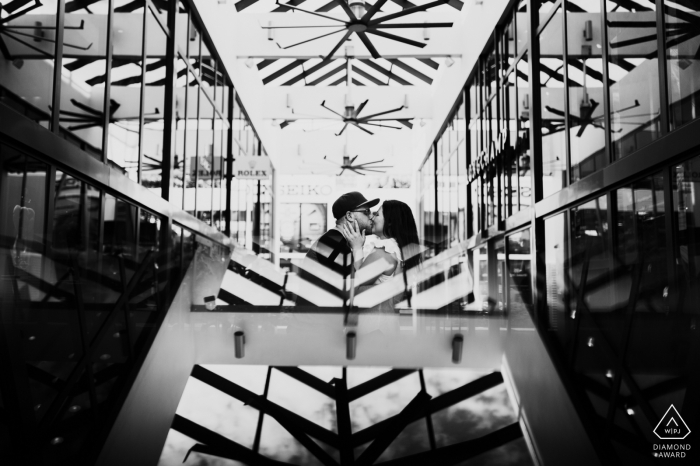 Engagement Photography Session in Miami Design District, FL 