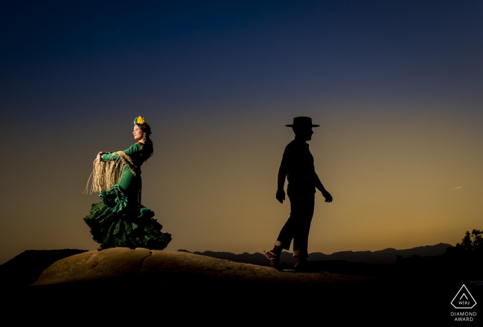 Photo by: <a href="https://www.wpja.com/photos/diamond-award-top-wedding-engagement-photographer/2496171">Eduardo Blanco - Águilas Murcia Águilas - Murcia - Spain Sunset in Spanish Engagement Shoot