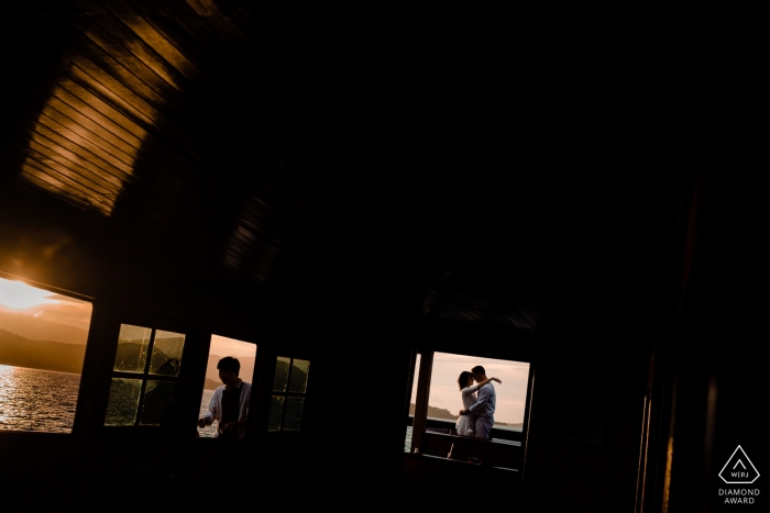 Photo by: <a href="https://www.wpja.com/photos/diamond-award-top-wedding-engagement-photographer/2496581">Liam Collard - Phuket Phuket Koh Samui, Thailand Sunset Pre Wedding Portraits.