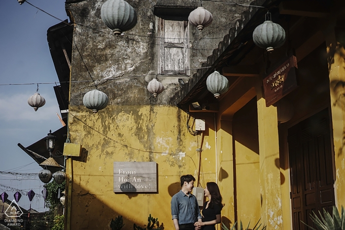 Photo: <a href="https://www.wpja.com/photos/diamond-award-top-wedding-engagement-photographer/2511151"> Tam Nguyen - Hoi An La photo de la session de fiançailles a été prise à Hoi An