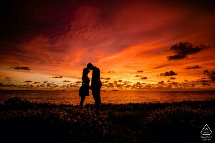 Fort Zachary Taylor, Key West, Florida Fotograf: Klassischer Sonnenuntergang in Key West, der direkt am Ende der Sitzung auftaucht. Je länger wir gewartet haben, desto besser wurde es. So ging es etwa 20 Minuten lang weiter