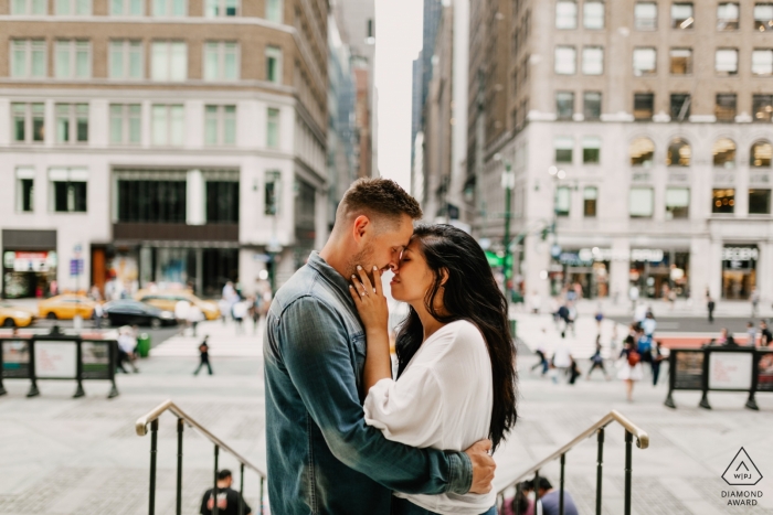 Photo by: <a href="https://www.wpja.com/photos/diamond-award-top-wedding-engagement-photographer/2533096">Lukas Guillaume - Miami Florida Engagement session on the urban streets of Manhattan, NYC