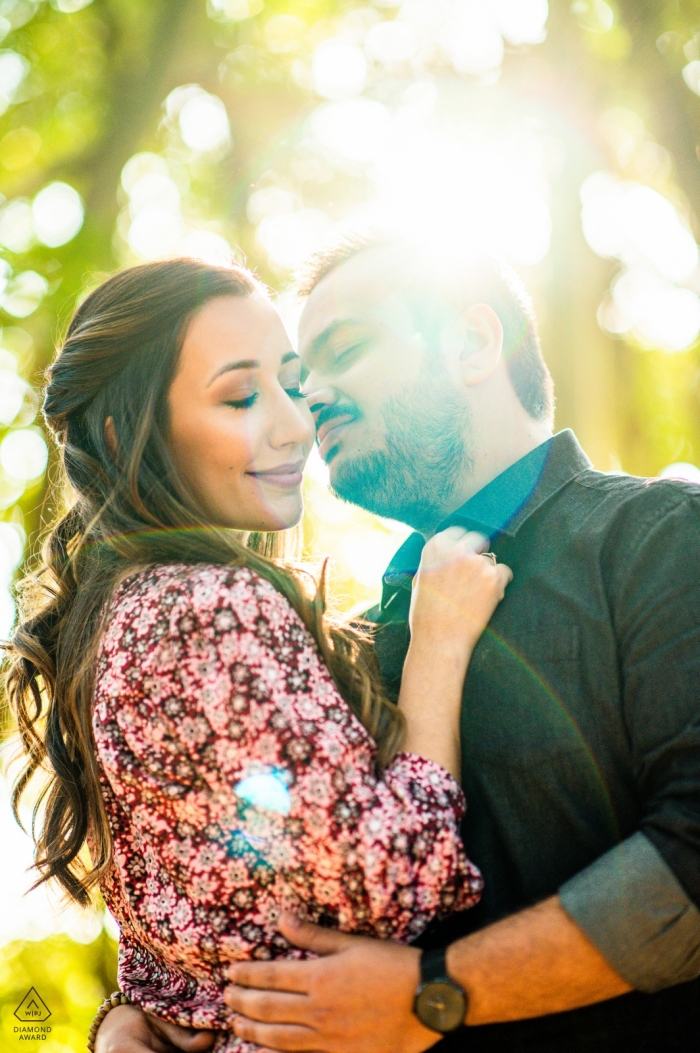 Holambra Pré casamento sessão fotográfica | sol e beijo