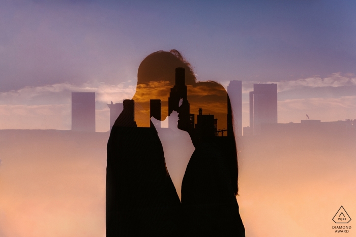 Engagement Session in Downtown Los Angeles, California - City and color (and couple!) Engagement Session in Downtown Los Angeles, California - City and color (and couple!)