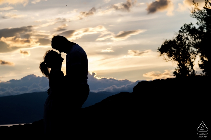 Macedonia - Ohrid Sesión de pareja al atardecer