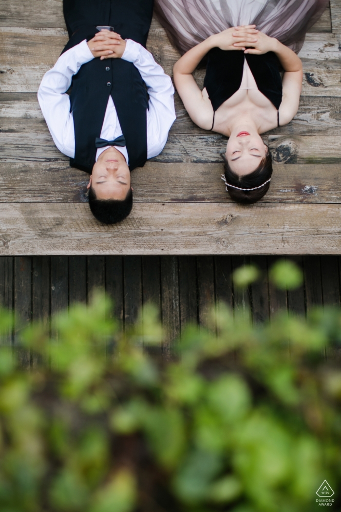 Fujian, China Pre-Wedding Engagement Portrait 