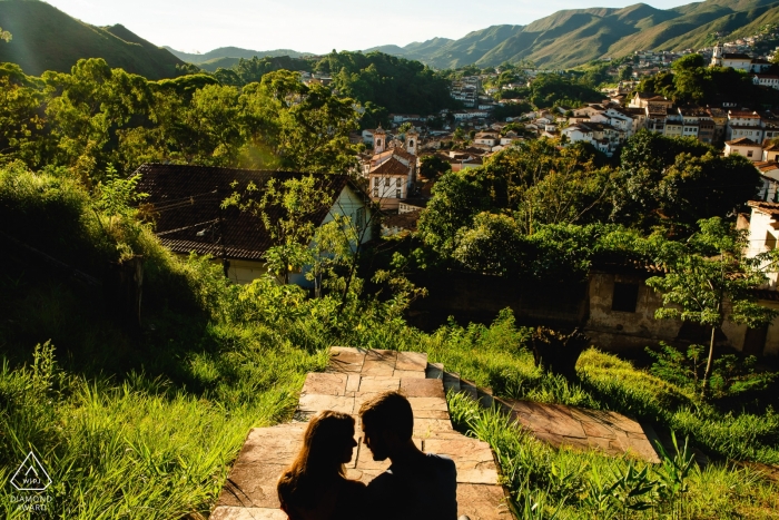 Ouro Preto，MG Pre Wedding Portrait照片