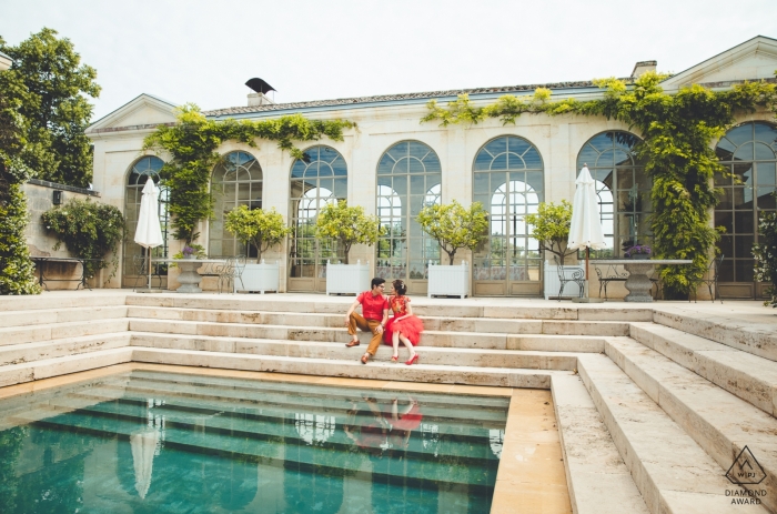 Photo par: <a href="https://www.wpja.com/photos/diamond-award-top-wedding-engagement-photographer/2541786"> Isabelle Bazin - Goutz CHATEAU DE TERTRE, FRANCE PHOTOGRAPHY - Séance de fiançailles à Bordeaux, avant leur mariage à Hong Kong