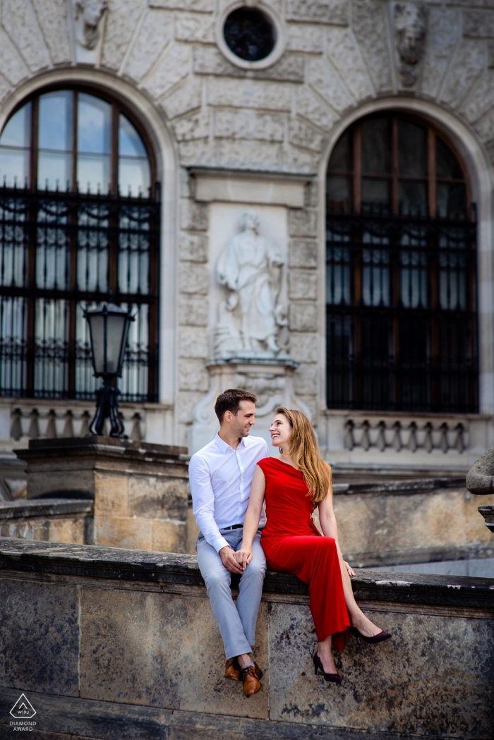 Engagement photo session in Wien, Austria 