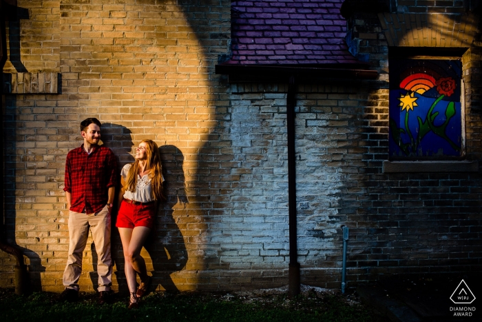 Foto door: <a href="https://www.wpja.com/photos/diamond-award-top-wedding-engagement-photographer/2552004"> Miguel Gonzalez - Abington Pennsylvania Betrokkenheidsfotograaf voor Philadelphia, Pennsylvania - Tyler Arboretum - Fotograaf zei: ik zag net de harde schaduwen en zei dat ze erin moesten rondhangen.
