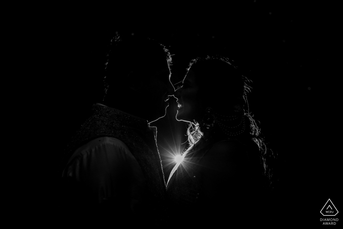 Mumbai Prewedding Photoshoot with light shine Mumbai Prewedding Photoshoot - shine through my heart