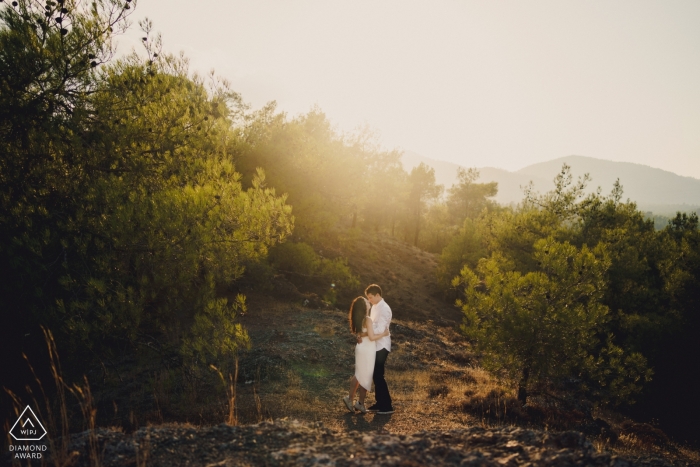 Photo by: <a href="https://www.wpja.com/photos/diamond-award-top-wedding-engagement-photographer/2553329">Ashley Davenport - Castle Dongington Derbyshire Cyprus engagement photography session outdoors in the warm sun