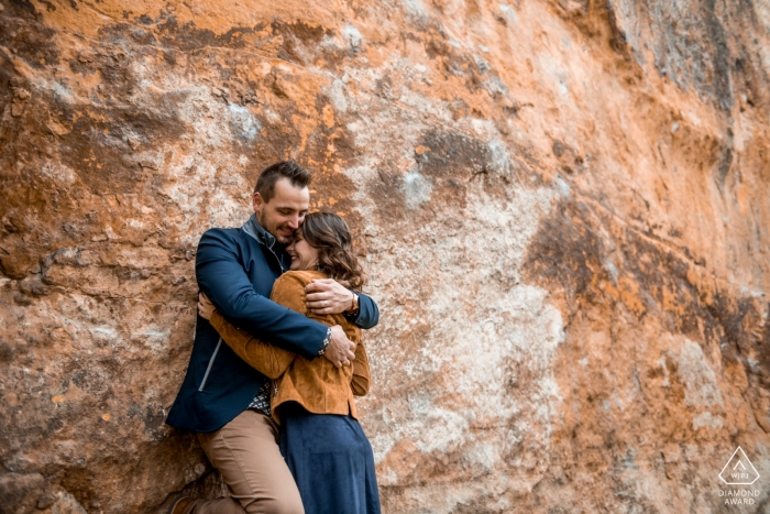 France - Oise Séance engagement picture in nature 