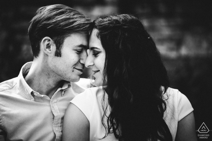 Photo by: <a href="https://www.wpja.com/photos/diamond-award-top-wedding-engagement-photographer/2558027">Martin Hecht - Göppingen Baden-Württemberg Germany Engagement Photographer for Oberhofenpark Göppingen Couples - Black and White Portrait Session