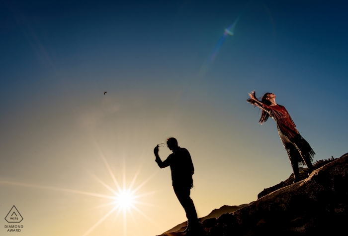 Almería - Spain Engagement Photographer | Sunny day in cabo de gata 