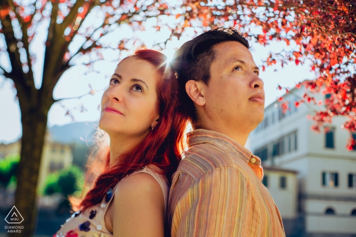 Pescia - Italien vor der Hochzeit Fotosession | Braut und Bräutigam vor der Hochzeit