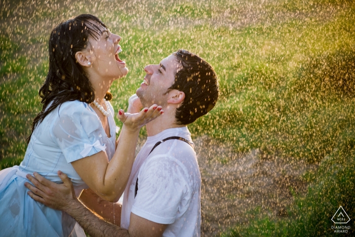 Zamora 	the book recreation scene for engagement session