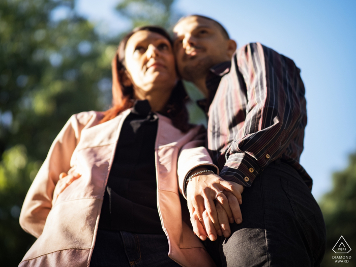 Photo by: <a href="https://www.wpja.com/photos/diamond-award-top-wedding-engagement-photographer/2572153">Michela Bocciarelli - Milano Milano Milano, Italy engagement photo session - Ring detail with the couple