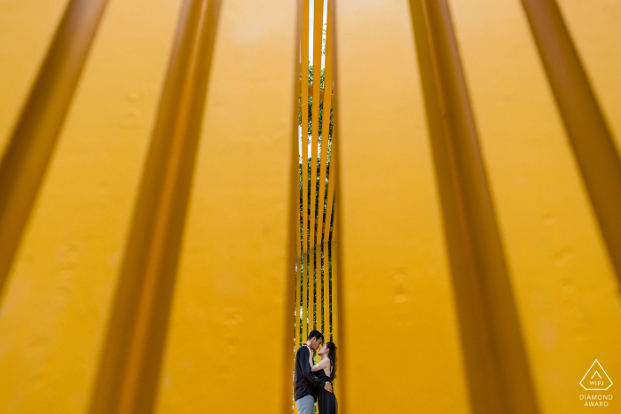 Ho Chi Minh city prewedding photographer: The couple lived in Phu Quoc Island. They wanted to complete their album pre-wedding photography in Ho Chi Minh city as they memories 