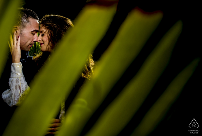 Portraits de couples d'Almeria - Regarde dans le noir