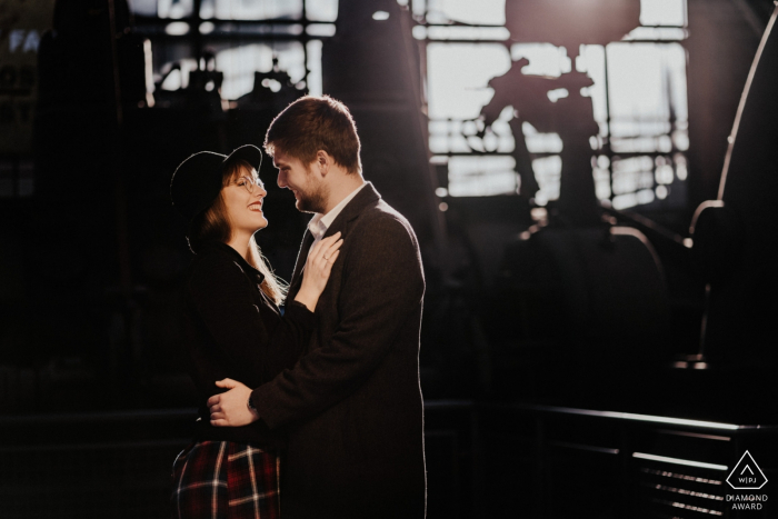 Indoor Engagement Shoot in Hattingen, Deutschland