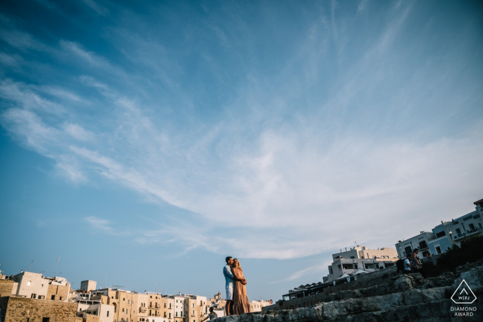 sesión de compromiso en Puglia - Retratos previos a la boda