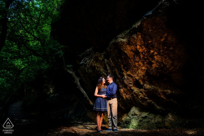  Budapest, Hungary Wedding Portrait Photography | Engagement photo session in Budapest in the woods