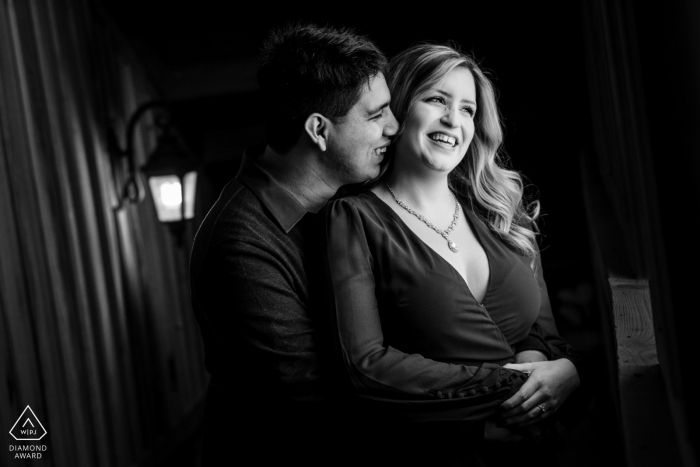 Photo by: <a href="https://www.wpja.com/photos/diamond-award-top-wedding-engagement-photographer/2579669">Si Vo - Houston Texas Couple having their happy moment in their engagement session at their Venue in Katy TX