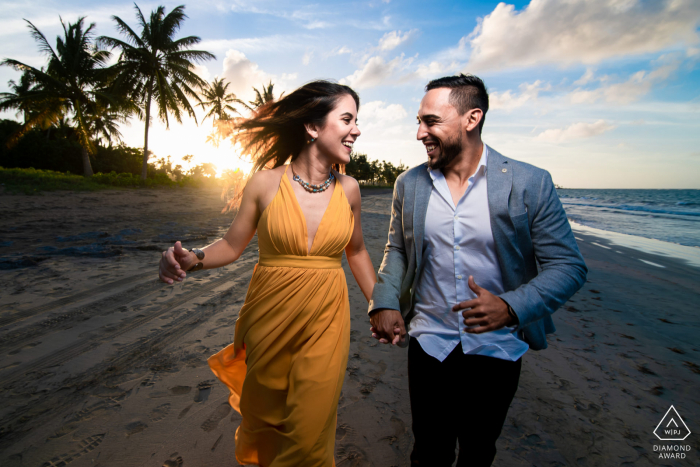 Photographe pré-mariage Dorado: La connexion, l'éclairage et l'action. J'adore tout sur cette image.