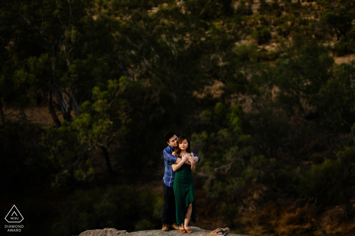 Western Australia pre wedding image from Perth 	- A beautiful couple shoot