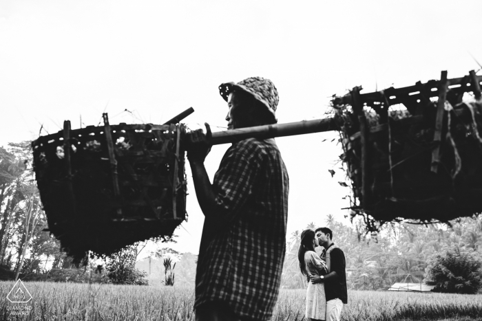 Engagement Picture Session showing Love in Ubud Engagement Picture Session from Bali - Love in Ubud