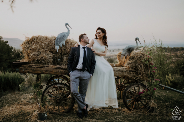 Sesión de fotos de compromiso | Foto previa a la boda de Esmirna, Turquía