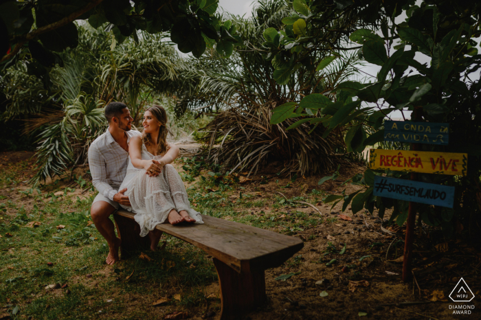 Engagement Picture Session in a tropical, jungle setting Engagement Picture Session from Linhares, Espírito Santo, Brazil