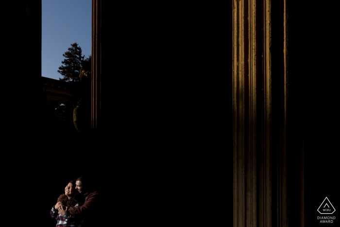 palace of fine arts engagement portrat California - palace of fine arts engagement portrat
