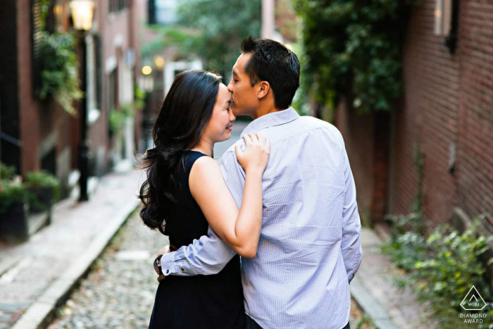 Photo by: <a href="https://www.wpja.com/photos/diamond-award-top-wedding-engagement-photographer/2582220">Nicole Chan - Quincy Massachusetts Boston Engagement Session in Beacon Hill in MA