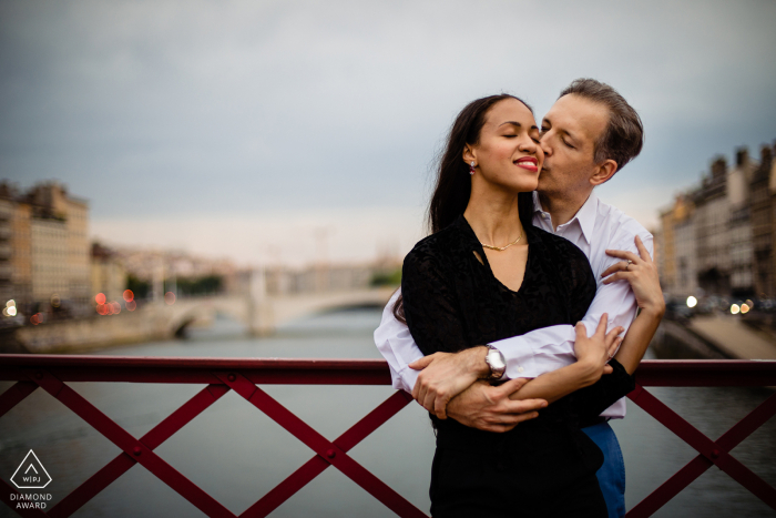 Sessão de amor com casal em Lyon, França