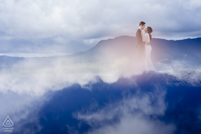 Da Lat city, Vietnam portraits de couple dans un lieu romantique avec amour romantique Da Lat city, Vietnam portraits de couple dans un lieu romantique avec amour romantique