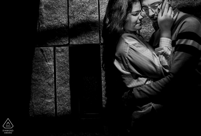 Aguilas, Spain mini couple photo session before the wedding day with a lot of love in black and white Aguilas, Spain mini couple photo session before the wedding day with a lot of love in black and white