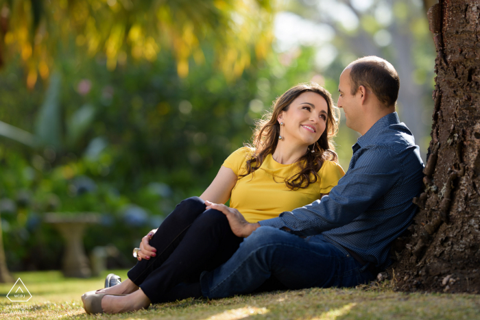 Hotel Bougainvillea Santo Domingo de Heredia on-location romantic portrait e-shoot at sunset